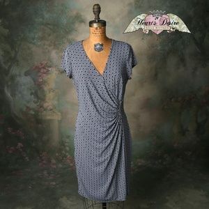 Laundry by Design Black & White Geometric Dress 10